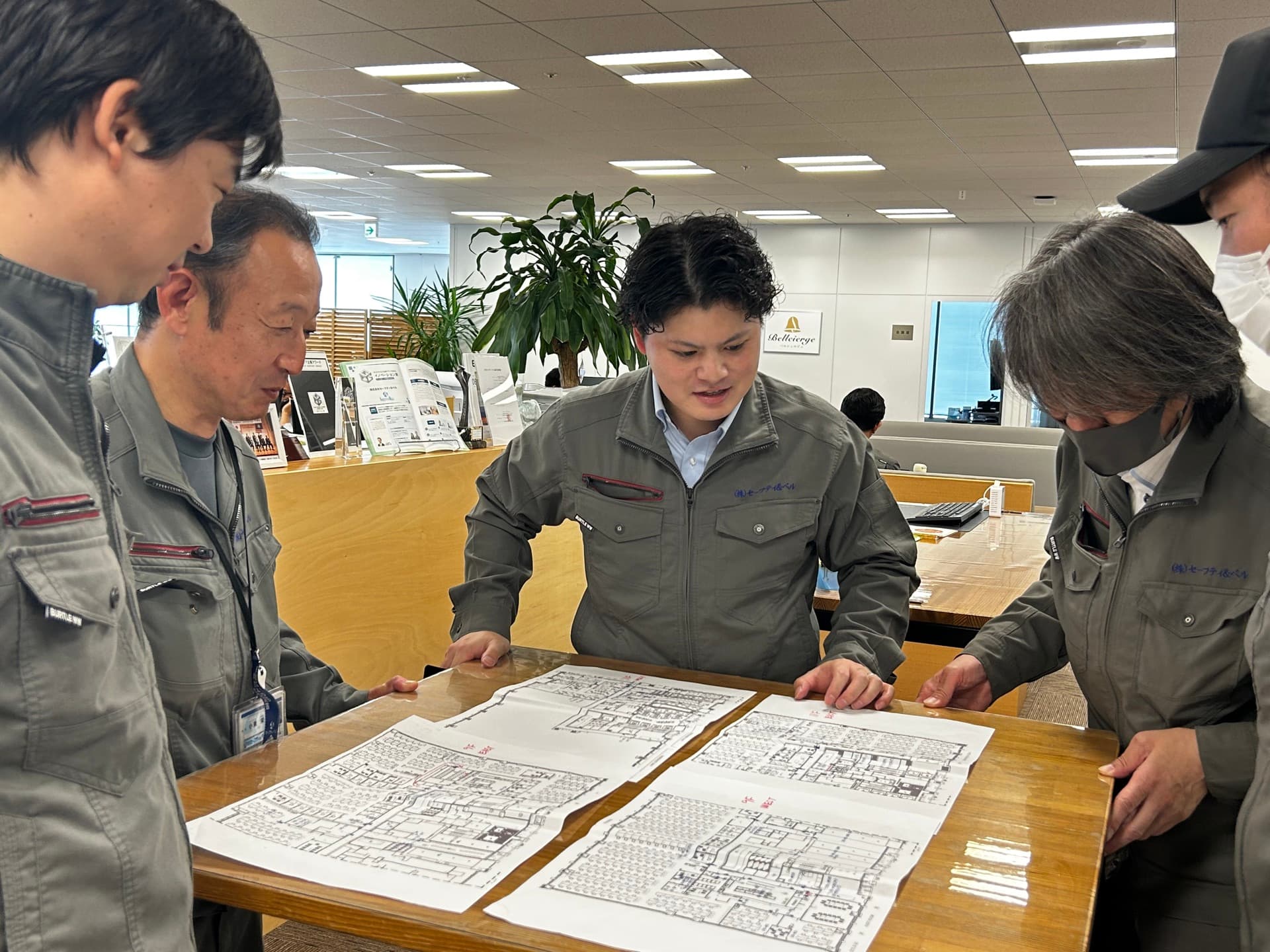 会社の様子